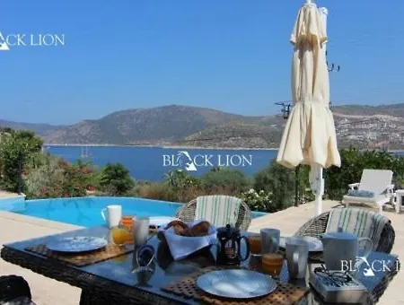 Villa Evin Sea Front Modern In Kalkan Turkey Kas