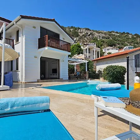 Villa Evin Sea Front Modern In Kalkan Turkey Kas